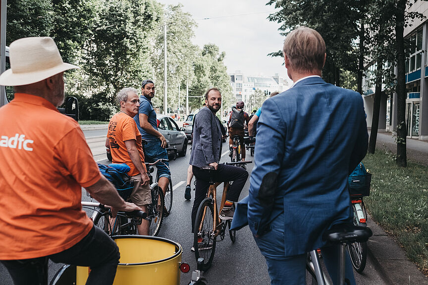 Oberbürgermeister-Radtour Leipzig Oberbürgermeister-Radtour Leipzig, ADFC Leipzig