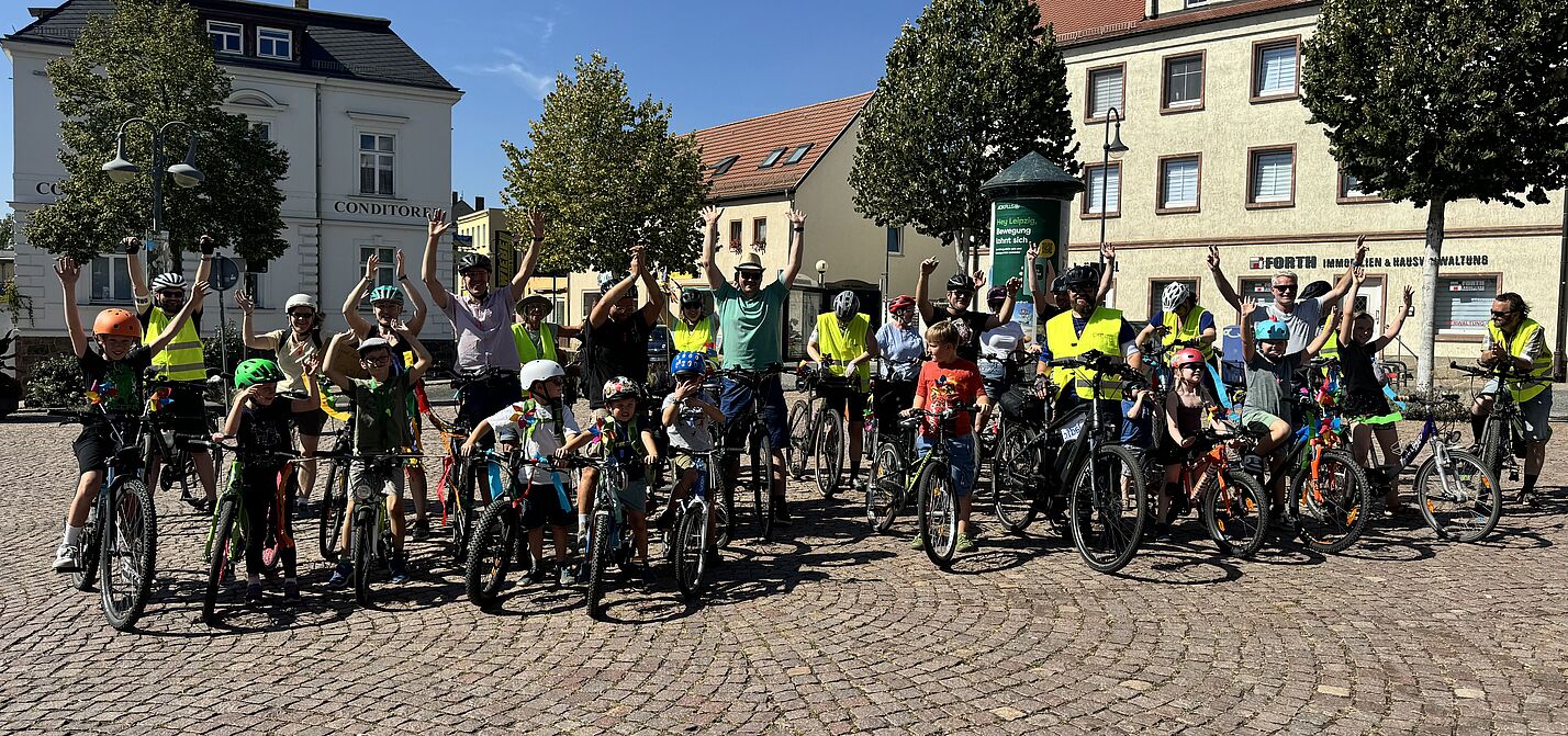 Ortsgruppe Taucha ADFC Leipzig Kidical Mass