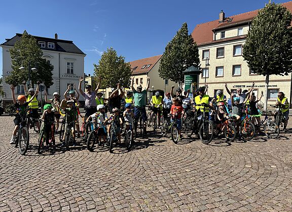 Ortsgruppe Taucha ADFC Leipzig Kidical Mass