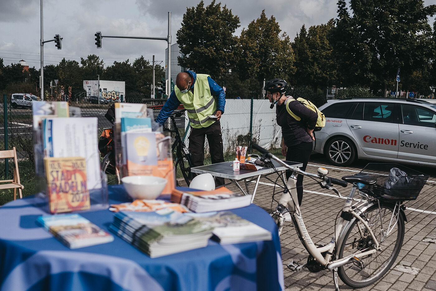 Fahrradcheck, Sicherheitstraining, für Unternehmen, ADFC_Leipzig