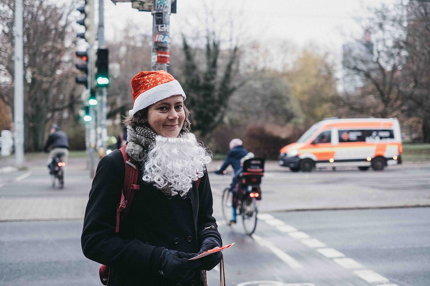 Nikolausaktion_ADFC_Leipzig Nikolausaktion_ADFC_Leipzig