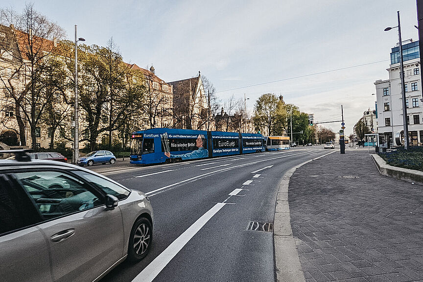 Dittrichring-Radverkehrsanlagen-Radstreifen Dittrichring-Radverkehrsanlagen-Radstreifen