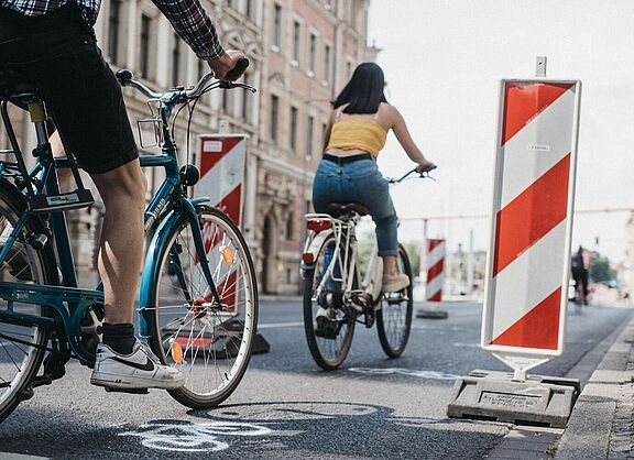 Mehr Platz fürs Rad an der Harkortstraße