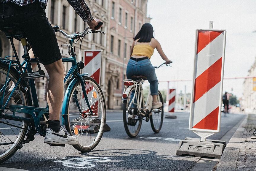 Mehr Platz fürs Rad an der Harkortstraße Mehr Platz fürs Rad an der Harkortstraße
