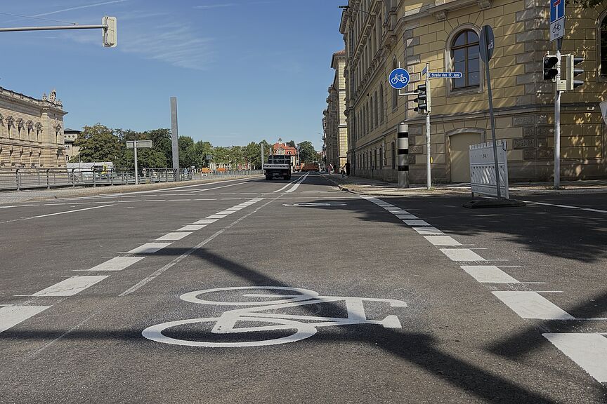 Harkortstrasse-Radweg-Leipzig-ADFC Harkortstrasse-Radweg-Leipzig-ADFC