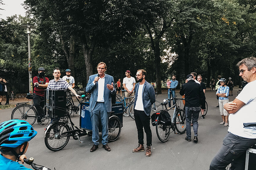 Oberbürgermeister Radtour ADFC Leipzig Oberbürgermeister Radtour ADFC Leipzig