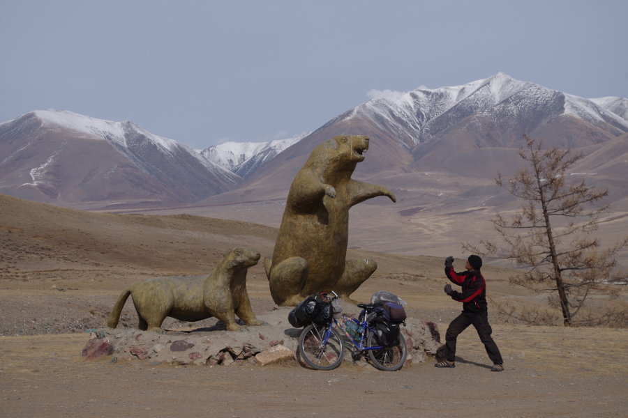 Mit Fahrrad und Schlauchboot durch den Sajan und Altai